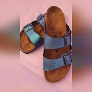 Birkenstock Sydney Luxe Buckle Sandals Size 39